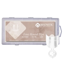 Carica l'immagine nel visualizzatore di Gallery, (Codice: 150702) Easy round tips 600pz clear 12 sizes