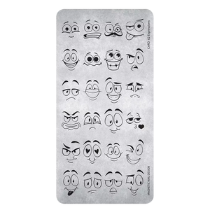 (Codice: 118665) Stampingplate 62 Expressions