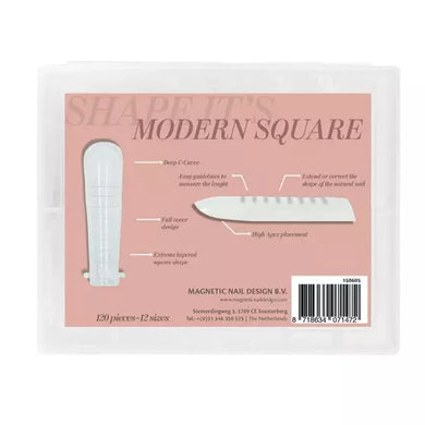 (Codice: 150605) Shape It's  Modern Square - 120 pcs - Dual Form