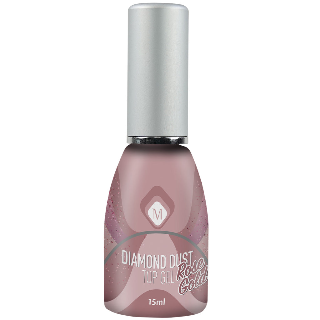 (Codice: 104186) SF DIAMOND DUST ROSE GOLD TOP GEL 15 ml