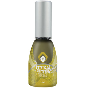 (Codice: 104189) MYSTICAL SHIMMER GOLD TOP GEL 15 ml