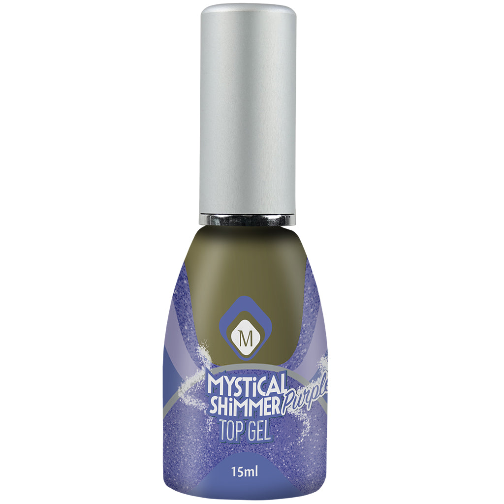 (Codice: 104191) MYSTICAL SHIMMER PURPLE TOP GEL 15 ml