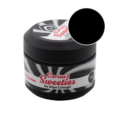 (Codice: 106657) CERISA SWEETIES NO WIPE COLOR GEL BLACK LICORICE