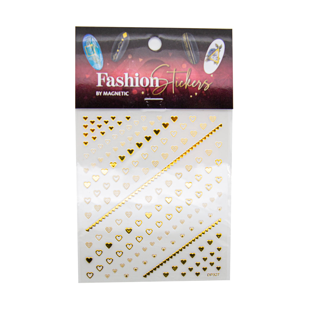 (Codice: 117015) FASHION STICKER SQUARE GOLD