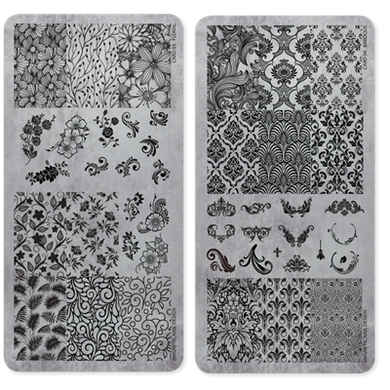 (Codice: 118605) Stamp Floral & Baroque