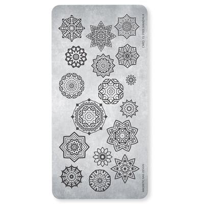 (Codice: 118618) plate free mandala