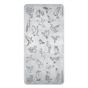 (Codice: 118627) Stamping Plate 24 Birds