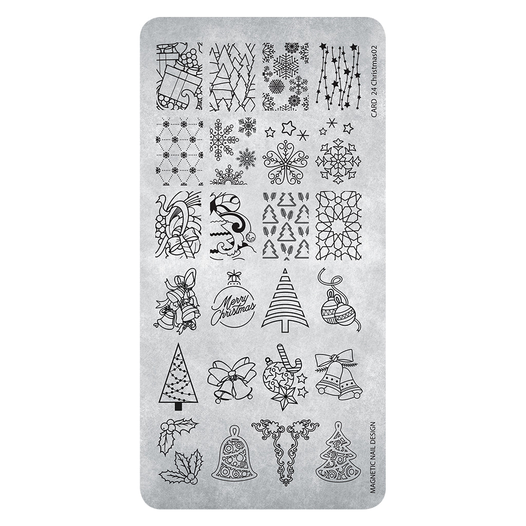 (Codice: 118629) STAMPING PLATE 26 CHRISTMAS 2