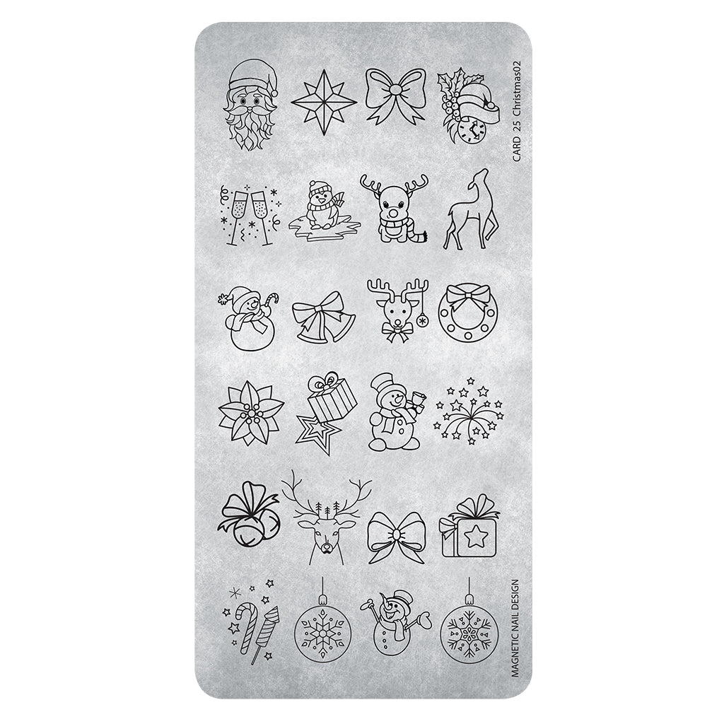 (Codice: 118630) STAMPING PLATE 27 CHRISTMAS 3