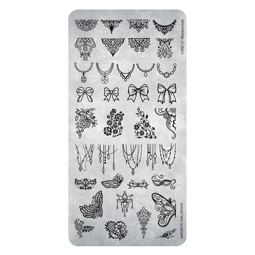 (Codice: 118634) STAMPING PLATE NR 31 MASQUERADE