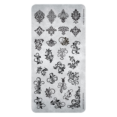 (Codice: 118635) Stamping Plate 32 Ornaments