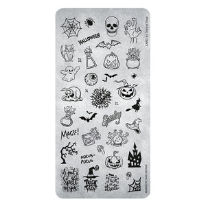 (Codice: 118644) STAMPING PLATE 41 TRICK OR TREAT