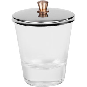 (Codice: 119056) LIQUID GLAS WITH STAINLESS STEEL LID