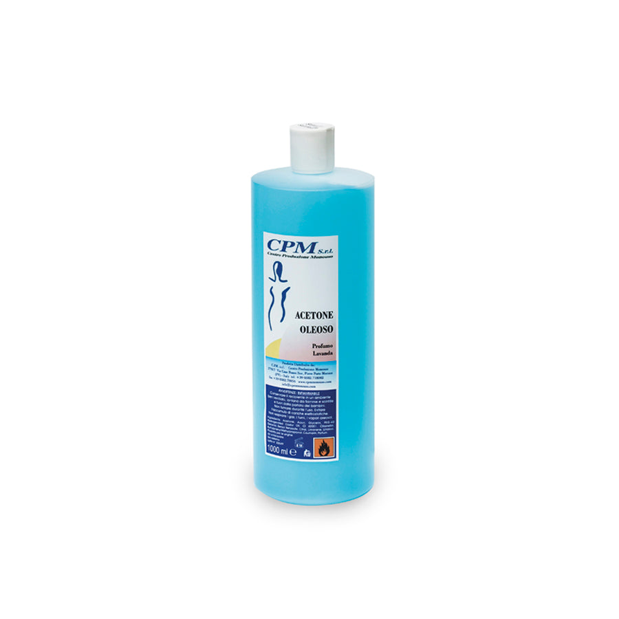 (codice: 33.010) Acetone levasmalto oleoso lavanda1000ml cpm